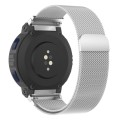 For Amazfit Active Edge A2212 Milan Magnetic Steel Mesh Watch Band(Silver)