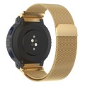 For Amazfit Active Edge A2212 Milan Magnetic Steel Mesh Watch Band(Gold)