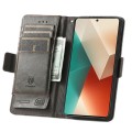 For Redmi Note 13 Pro CaseNeo Splicing Dual Magnetic Buckle Leather Phone Case(Gray)