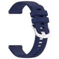 For Xiaomi Watch S3 Glossy Surface Silicone Watch Band(Dark Blue)