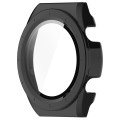 For Xiaomi Watch H1 PC + Tempered Film Integrated Watch Protective Case(Black)