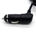 Dual USB Phone Charging Adapter Car Charger 2 Cigarette Lighter Sockets