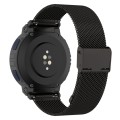 For Amazfit Active Edge A2212 Milan Mesh Single Buckle Watch Band(Black)