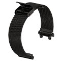For Amazfit Active Edge A2212 Milan Mesh Single Buckle Watch Band(Black)