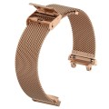 For Amazfit Active Edge A2212 Milan Mesh Single Buckle Watch Band(Rose Gold)