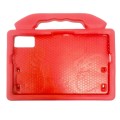 For Xiaomi Redmi Pad SE 11 Thumb Bracket EVA Shockproof Tablet Case(Red)