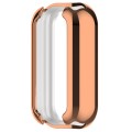 For Xiaomi Smart Band 8 Active Full Package TPU Electroplated Watch Protective Case(Rose Gold)