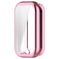 For Redmi Band 2 Full Package TPU Electroplated Watch Protective Case(Pink)