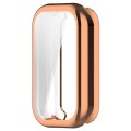 For Redmi Band 2 Full Package TPU Electroplated Watch Protective Case(Rose Gold)