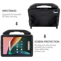 For Samsung Galaxy Tab A9+ 10.95 2023 Thumb Bracket EVA Shockproof Tablet Case(Black)
