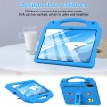 For Honor Pad X9 Handle Kickstand Children EVA Shockproof Tablet Case(Sky Blue)