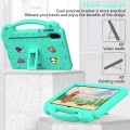For Honor X8 Pro 11.5 Handle Kickstand Children EVA Shockproof Tablet Case(Mint Green)