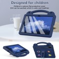 For Honor X8 Pro 11.5 Handle Kickstand Children EVA Shockproof Tablet Case(Navy Blue)