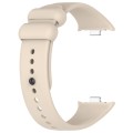 For Redmi Watch 4 Solid Color Liquid Silicone Watch Band(Starlight)