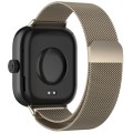 For Redmi Watch 4 Milan Magnetic Steel Mesh Watch Band(Starlight)