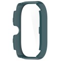 For Redmi Watch 4 PC + Tempered Film Integrated Watch Case(Pine Green)