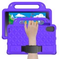 For Samsung Tab A9 8.7 X110 / X115 Diamond Series EVA Shockproof Sleeve Tablet Case(Purple)
