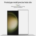 For Samsung Galaxy S24 Ultra 5G PINWUYO 9H 3D Hot Bending Tempered Glass Film(Black)
