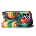 For UMIDIGI G5 CaseNeo Colorful Magnetic Leather Phone Case(Colorful Cloud)