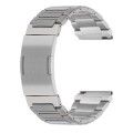 For Huawei Watch GT4 46mm H-Shaped Folding Buckle Stainless Steel Metal Watch Band(Silver)