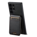 For Samsung Galaxy A13  5G Suteni H02 Leather Wallet Stand Back Phone Case(Black)