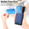 For Xiaomi 14 Pro Denim Texture Leather Skin Phone Case with Card Slot(Blue)