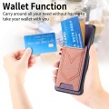 For Xiaomi 14 Pro Denim Texture Leather Skin Phone Case with Card Slot(Purple)