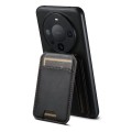 For Huawei Mate 40 Suteni H02 Leather Wallet Stand Back Phone Case(Black)