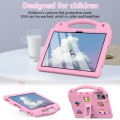 For Lenovo Tab M11 / Xiaoxin Pad 2024 Handle Kickstand Children EVA Shockproof Tablet Case(Pink)