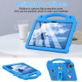 For TCL Nxt Pader 11 2023 Handle Kickstand Children EVA Shockproof Tablet Case(Sky Blue)