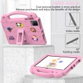 For TCL Tab 10 Gen2 10.36 2023 Handle Kickstand Children EVA Shockproof Tablet Case(Pink)