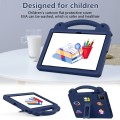 For TCL Tab 10 Gen2 10.36 2023 Handle Kickstand Children EVA Shockproof Tablet Case(Navy Blue)