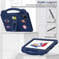 For TCL Tab 10 Gen2 10.36 2023 Handle Kickstand Children EVA Shockproof Tablet Case(Navy Blue)
