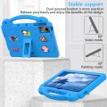 For DOOGEE T30 Pro 11 2023 Handle Kickstand Children EVA Shockproof Tablet Case(Sky Blue)