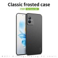 For Honor 100 MOFI Fandun Series Frosted PC Ultra-thin All-inclusive Phone Case(Black)