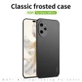 For Honor 100 Pro MOFI Fandun Series Frosted PC Ultra-thin All-inclusive Phone Case(Gray)