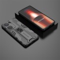 For vivo iQOO Neo9 Pro / Neo9 Supersonic Armor PC Hybrid TPU Phone Case(Black)