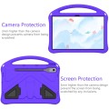 For Lenovo Tab P12 EVA Shockproof Tablet Case with Holder(Purple)
