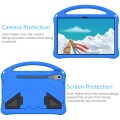 For Lenovo Tab P12 EVA Shockproof Tablet Case with Holder(Blue)