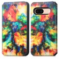 For Google Pixel 7 CaseNeo Colorful Magnetic Leather Phone Case(Colorful Cloud)