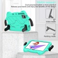 For TCL Tab 11 9466x3 Ice Baby EVA Shockproof Hard PC Tablet Case(Mint Green+Black)
