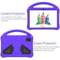 For Blackview Tab 80 10.1 2023 EVA Shockproof Tablet Case with Holder(Purple)