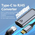 Type-C to RJ45 2500Mbps Ethernet Adapter