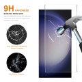 For Samsung Galaxy S24 Ultra 5G 2pcs ENKAY 0.18mm High Aluminum-silicon Tempered Glass Film, Support