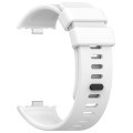 For Redmi Watch 4 Solid Color Silicone Sports Watch Band(White)