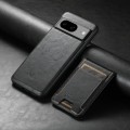 For Google Pixel 7a Suteni H17 Oil Eax Leather Detachable Wallet Phone Case(Black)