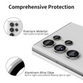 For Samsung Galaxy S24 Ultra 5G ENKAY Hat-Prince 9H Rear Camera Lens Aluminium Alloy Tempered Glass