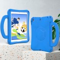 For iPad Air 3 10.5 2019 / Pro 10.5 Handle Football Shaped EVA Shockproof Tablet Case(Blue)