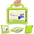 For iPad Pro 11 2018/2020/2021/2022 Handle Football Shaped EVA Shockproof Tablet Case(Grass Green)