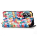 For ZTE Blade L220 CaseNeo Colorful Magnetic Leather Phone Case(Magic Space)
